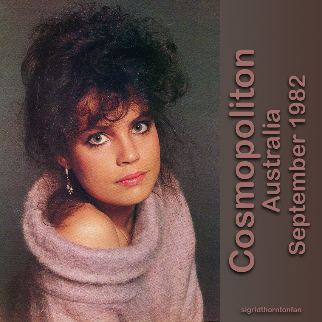 Sigrid Thornton Cosmopoliton 1982