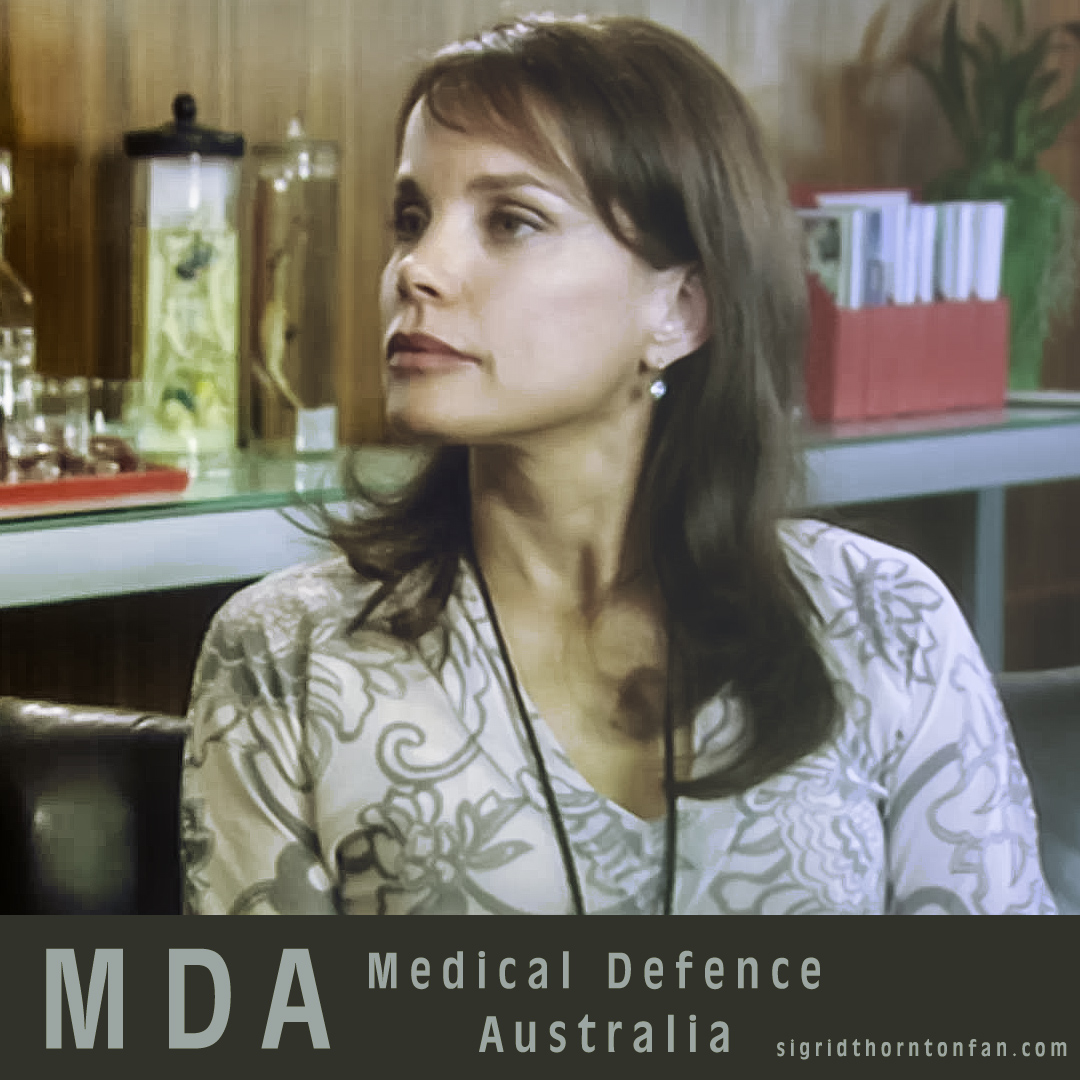 Sigrid Thornton MDA Medical Defence Australia 