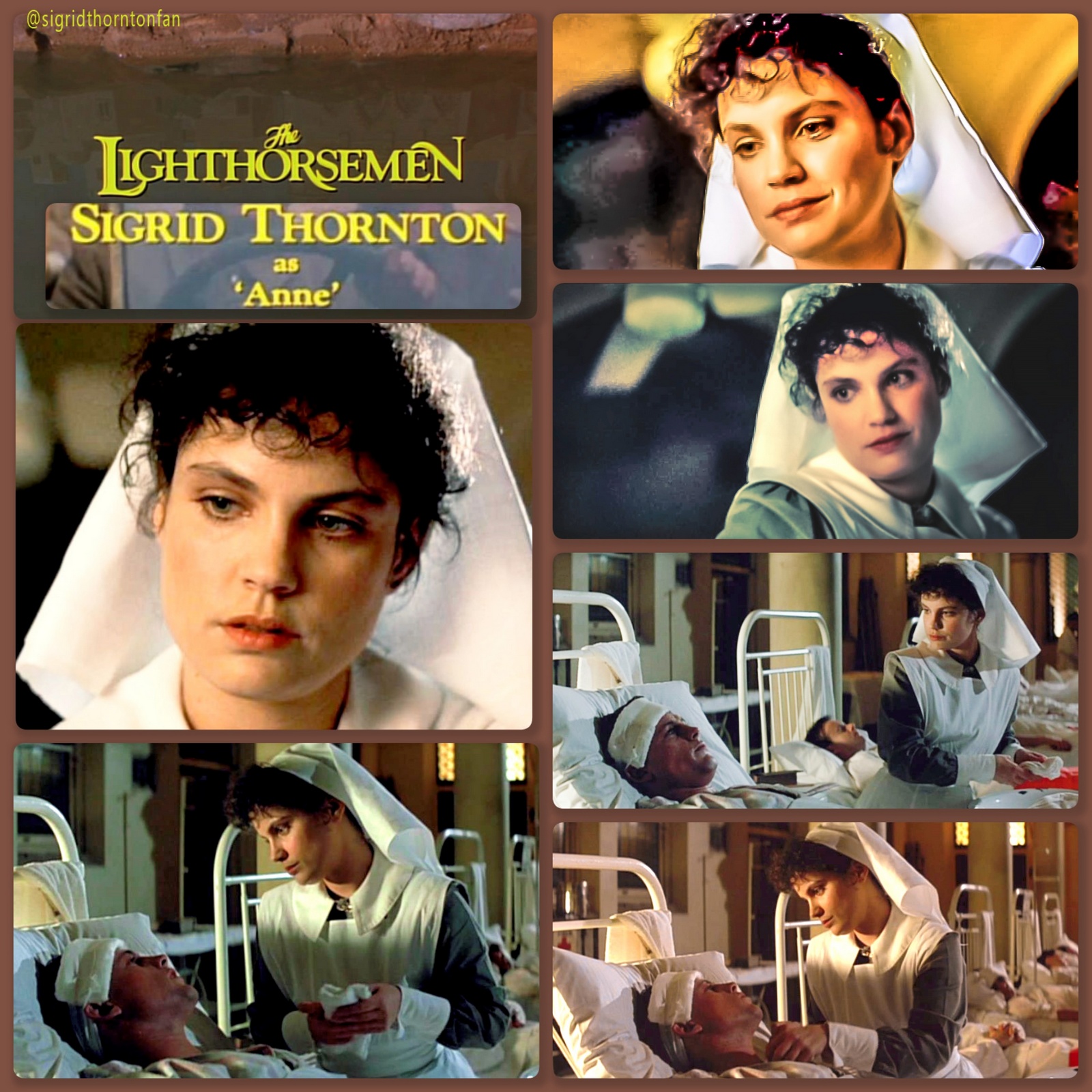 Sigrid Thornton as Anne in The Lighthorsemen