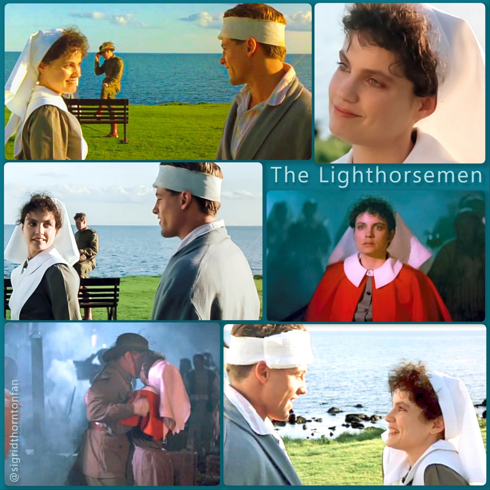 Sigrid Thornton as Anne in The Lighthorsemen