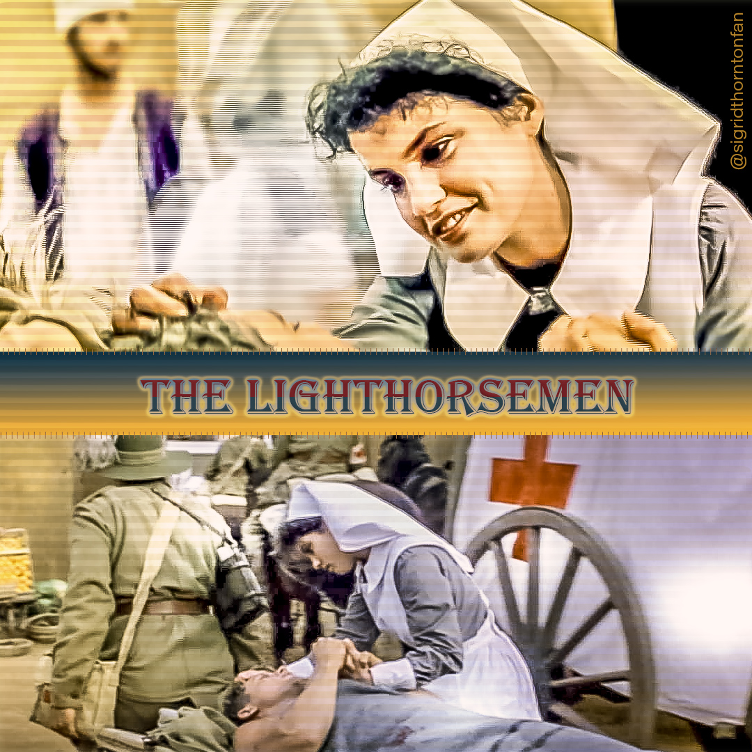 Sigrid Thornton as Anne in The Lighthorsemen