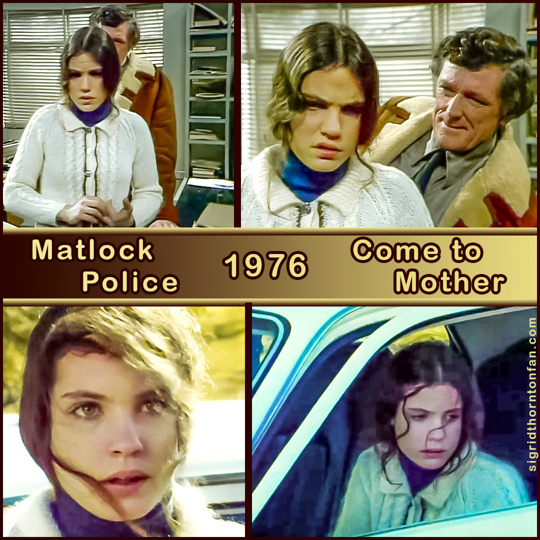 Matlock Police Come to Mother Sigrid Thornton