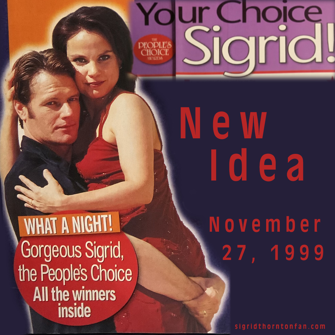 New Idea November 27, 1999