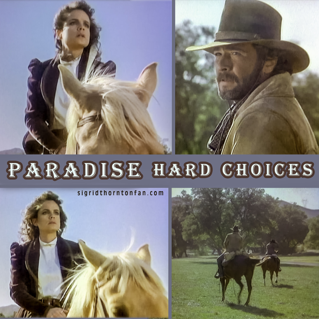 Sigrid Thornton Lee Horsley Paradise 