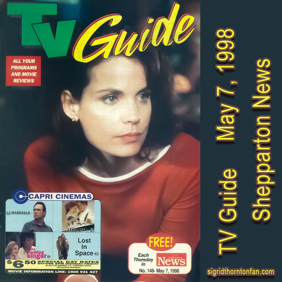 TV Guide - May 7, 1998 Sigrid Thornton SeaChange