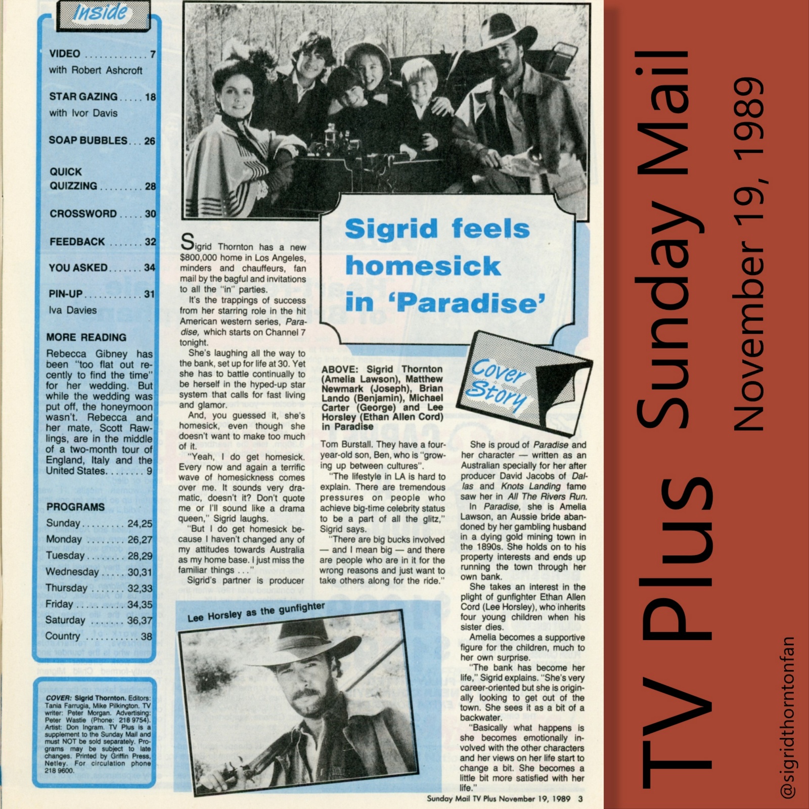 TV Plus Nov 19, 1989