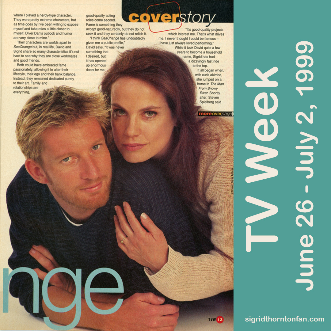 TV Week June 26 1999 Seachange
